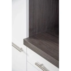 Respekta Premium Winkelküche 260 X 200 Cm Schwarz Hochglanz-Eiche Grau -Küchenutensilien Angebote 1007 RP260ESC Kchenzeile 3