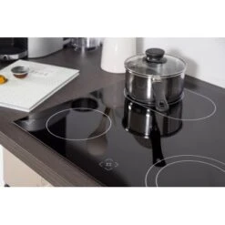 Respekta Premium Winkelküche 260 X 200 Cm Schwarz Hochglanz-Eiche Grau -Küchenutensilien Angebote 1007 RP260ESC Kchenzeile 7