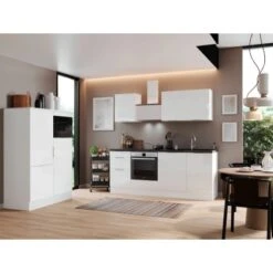Respekta Selection Küchenzeile Elisabeth RS340WWH 340 Cm Weiß