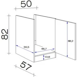 Flex-Well Spülenunterschrank 50cm Ohne Arbeitsplatte Arizona Quarz Cubanit-Eiche 5 Flex-Well Spülenunterschrank 50cm Ohne Arbeitsplatte Arizona Quarz Cubanit-Eiche -Küchenutensilien Angebote 164384 4051 5 5