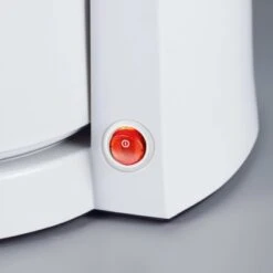 Severin Kaffeeautomat Thermo 1 Liter Weiß Grau -Küchenutensilien Angebote 17551 2254 ka9233 schalter