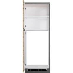 Held Möbel Kühlschrankumbauschrank Turin 60 Cm Wotaneiche/Graphit -Küchenutensilien Angebote 189536 11016600 S 03