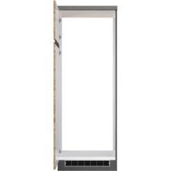 Held Möbel Umbauschrank Für Kühl/Gefrierkombi Turin 60 Cm Wotaneiche/Graphit -Küchenutensilien Angebote 189542 11016600 S 03
