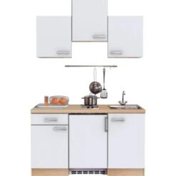 Flex-Well Exclusiv Küchenzeile Abaco 150 Cm Perlmutt Glänzend-Akazie 5 Flex-Well Exclusiv Küchenzeile Abaco 150 Cm Perlmutt Glänzend-Akazie -Küchenutensilien Angebote 1 4051 Singleblock Abaco 1 1