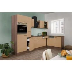 Respekta Winkelküche KBL310EYCS 310 Cm Cappuccino Seidenglanz-Eiche York Nachb. 14 Respekta Winkelküche KBL310EYCS 310 Cm Cappuccino Seidenglanz-Eiche York Nachb. -Küchenutensilien Angebote 2494425 4834 KBL310EYCS 02