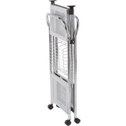 Wenko Beistell- Und Küchenwagen Sunny Silber -Küchenutensilien Angebote 2910677 1068 900060100 1