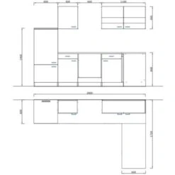 Respekta Winkelküche KBL280WWBSCG 280 X 172 Cm Weiß-Beton Optik 13 Respekta Winkelküche KBL280WWBSCG 280 X 172 Cm Weiß-Beton Optik -Küchenutensilien Angebote 2 4384 neu KBL280WWBSCG 04