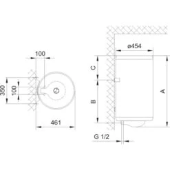 Gorenje Warmwasserspeicher TGR50ND 50 Liter -Küchenutensilien Angebote 3838942023934 4384 2