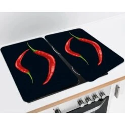 Wenko Herdabdeckplatte Universal Peperoni Duo 2er-Set Für Alle Herdarten -Küchenutensilien Angebote 389365 1068 03