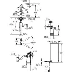 Grohe Einhand-Spültischbatterie Und Boiler Red Duo Size-L Chrom 17 Grohe Einhand-Spültischbatterie Und Boiler Red Duo Size-L Chrom -Küchenutensilien Angebote 4005176413964 4520 8