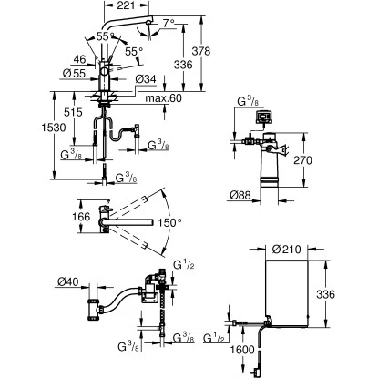 Grohe Einhand-Spültischbatterie Und Boiler Red Duo Size-M Chrom 7 Grohe Einhand-Spültischbatterie Und Boiler Red Duo Size-M Chrom – Bild 7