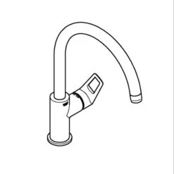 Grohe QuickFix Einhand-Spültischarmatur Start Loop Supersteel -Küchenutensilien Angebote 4005176478628 4520 3