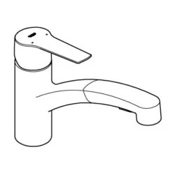 Grohe QuickFix Einhand-Spültischbatterie Start Schwarz 11 Grohe QuickFix Einhand-Spültischbatterie Start Schwarz -Küchenutensilien Angebote 4005176782305 4520 AI 01