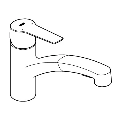 Grohe QuickFix Einhand-Spültischbatterie Start Schwarz 4 Grohe QuickFix Einhand-Spültischbatterie Start Schwarz – Bild 4