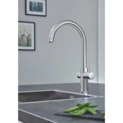 Grohe Küchenarmatur Und Boiler Red Duo Größe-L Chrom -Küchenutensilien Angebote 4005176989209 4520 8