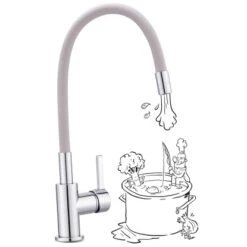 Baliv Küchenarmatur KI-1820 Chrom-Taupe -Küchenutensilien Angebote 4007874206800 30