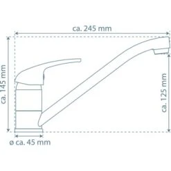 Küchenarmatur Athos Plus Chrom 7 Küchenarmatur Athos Plus Chrom -Küchenutensilien Angebote 4008431415000 2759 99