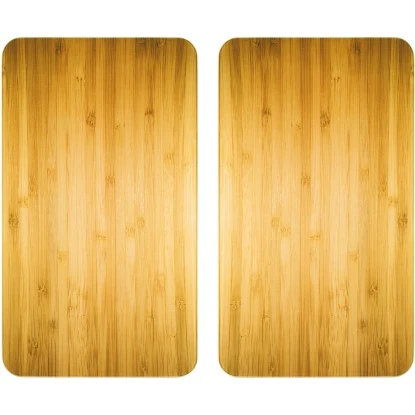 Wenko Herdabdeckplatten Universal Holz-Optik 2er Set Braun 1 Wenko Herdabdeckplatten Universal Holz-Optik 2er Set Braun