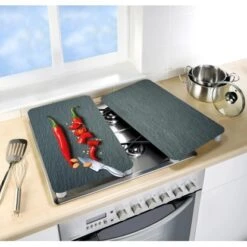 Wenko Herdabdeckplatten Universal Cayenne 2er Set Mehrfarbig 5 Wenko Herdabdeckplatten Universal Cayenne 2er Set Mehrfarbig -Küchenutensilien Angebote 4008838249147 1068 03