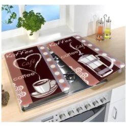 Wenko Herdabdeckplatten Universal Kaffeeduft 2er Set Mehrfarbig 5 Wenko Herdabdeckplatten Universal Kaffeeduft 2er Set Mehrfarbig -Küchenutensilien Angebote 4008838568118 1068 03