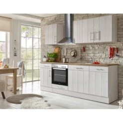 Respekta Premium Küchenzeile Landhaus 220 Cm Lärche Weiß Matt (DAH CH22058IXB) -Küchenutensilien Angebote 4080115 4384 4 1