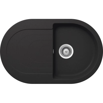 Respekta By Schock Granit-Einbauspüle Phoenix 79 Cm X 50 Cm Schwarz 1 Respekta By Schock Granit-Einbauspüle Phoenix 79 Cm X 50 Cm Schwarz