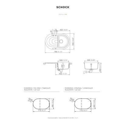 Respekta By Schock Granit-Einbauspüle Phoenix 79 Cm X 50 Cm Schwarz 2 Respekta By Schock Granit-Einbauspüle Phoenix 79 Cm X 50 Cm Schwarz – Bild 2