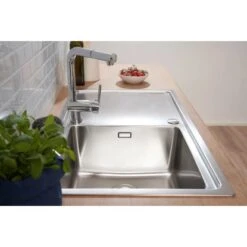 Respekta Einbauspüle Chicago 86 Cm X 50 Cm Edelstahl -Küchenutensilien Angebote 45546 4384 CHICAGO86X50 10