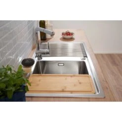 Respekta Einbauspüle Chicago 86 Cm X 50 Cm Edelstahl -Küchenutensilien Angebote 45546 4384 CHICAGO86X50 14