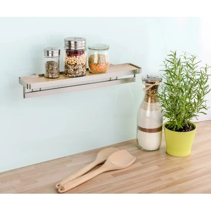 Wenko Gewürzregal Premium Vacuum-Loc Befestigungssystem 40 Cm X 8 Cm 2 Wenko Gewürzregal Premium Vacuum-Loc Befestigungssystem 40 Cm X 8 Cm – Bild 2