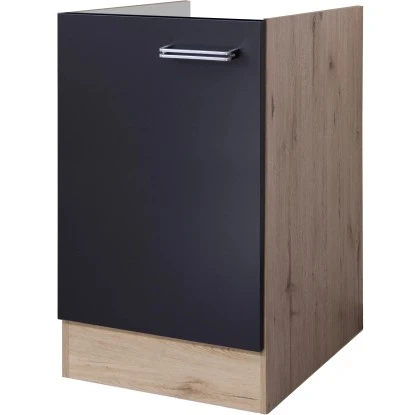 Flex-Well Exclusiv Spülenunterschrank Lara 50 Cm Ohne Arbeitsplatte Anthrazit - 1 Flex-Well Exclusiv Spülenunterschrank Lara 50 Cm Ohne Arbeitsplatte Anthrazit -