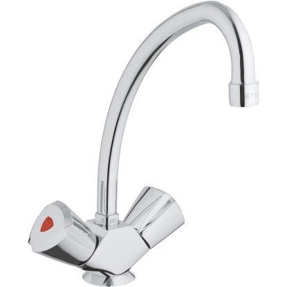 Grohe QuickFix Spültisch-Einlochbatterie Costa Trend Chrom 1 Grohe QuickFix Spültisch-Einlochbatterie Costa Trend Chrom