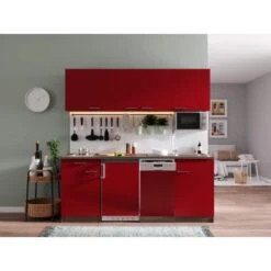 Respekta Küchenzeile KB195EYRMIC 195 Cm Rot-Eiche York Nachbildung 11 Respekta Küchenzeile KB195EYRMIC 195 Cm Rot-Eiche York Nachbildung -Küchenutensilien Angebote 5208533 4384 4