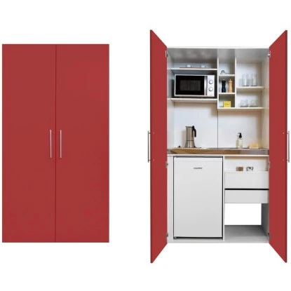 Respekta Schrankküche SKWGMIC Reversibel Grau-Weiß 11 Respekta Schrankküche SKWGMIC Reversibel Grau-Weiß – Bild 11