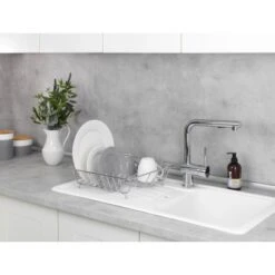 Wenko Geschirrabtropfkorb Chrom -Küchenutensilien Angebote 534941 1068 04