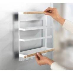 Wenko Küchenregal Magna Magnetisches Regal Zur Befestigung Ohne Bohren Weiß 20 Wenko Küchenregal Magna Magnetisches Regal Zur Befestigung Ohne Bohren Weiß -Küchenutensilien Angebote 548534 1068 10