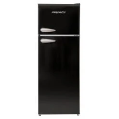 Respekta Kühl-Gefrierkombination KS144 Vintage VC Schwarz -Küchenutensilien Angebote 572003 4384 KS144VSA 02