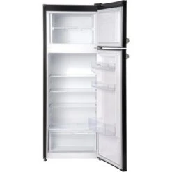 Respekta Kühl-Gefrierkombination KS144 Vintage VC Schwarz -Küchenutensilien Angebote 572003 4384 KS144VSA 03