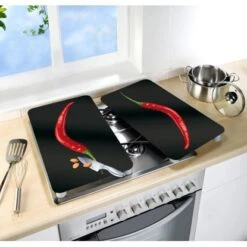 Wenko Herdabdeckplatten Universal Hot Peperoni 2er-Set Mehrfarbig 20 Wenko Herdabdeckplatten Universal Hot Peperoni 2er-Set Mehrfarbig -Küchenutensilien Angebote 580693 1068 07