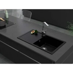 Miló Einbauspüle Granitverbundstoff Blissano 76 Schwarz 5 Miló Einbauspüle Granitverbundstoff Blissano 76 Schwarz -Küchenutensilien Angebote 5903140018100 30