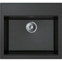 Küchenutensilien Angebote 39 Miló Einbauspüle Granitverbundstoff Luxuria 56 Graphit