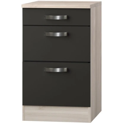 Optifit Unterschrank Faro220 50 Cm Anth. Akazie NB Inkl. 1 Schublade + 2 Auszüge 1 Optifit Unterschrank Faro220 50 Cm Anth. Akazie NB Inkl. 1 Schublade + 2 Auszüge