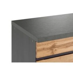 Held Möbel Winkelküche Turin 240 X 240 Cm Wotaneiche-Graphit Ohne E-Geräte -Küchenutensilien Angebote 63519 11016600 1112.6310 4