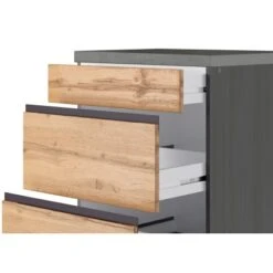 Held Möbel Winkelküche Turin 240 X 240 Cm Wotaneiche-Graphit Ohne E-Geräte -Küchenutensilien Angebote 63519 11016600 1112.6310 8