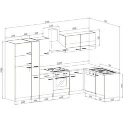 Respekta Winkelküche KBL310ESGSC 310 Cm Grau Eiche Sonoma Nachbildung 20 Respekta Winkelküche KBL310ESGSC 310 Cm Grau Eiche Sonoma Nachbildung -Küchenutensilien Angebote 6861967 KBL310ESGSC 04