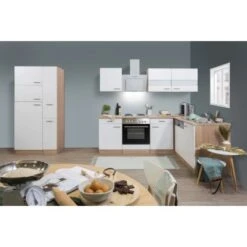 Respekta Winkelküche KBL310ESWS 310 Cm Weiß-Eiche Sonoma Sägerau Nachbildung 23 Respekta Winkelküche KBL310ESWS 310 Cm Weiß-Eiche Sonoma Sägerau Nachbildung -Küchenutensilien Angebote 6862304 KBL310ESWSC 01