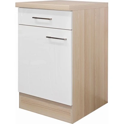 Flex-Well Exclusiv Unterschrank Abaco 50 Cm Perlmutt 1 Flex-Well Exclusiv Unterschrank Abaco 50 Cm Perlmutt