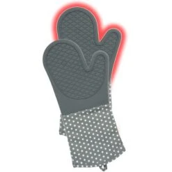 Wenko Topfhandschuhe Silikon Grau 1 Paar -Küchenutensilien Angebote 746244 1068 4