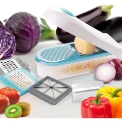 Multifunktion-Gemüseschneider VeggieDicer Blau