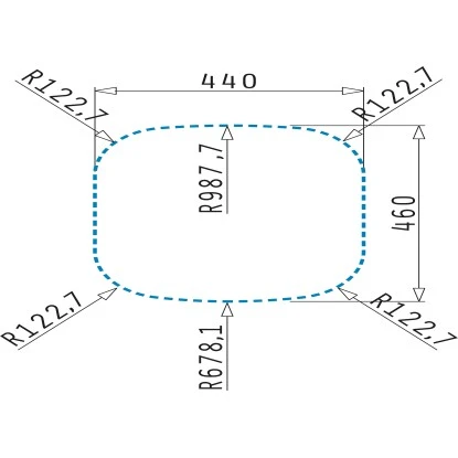 Pyramis Einbaubecken Kania Edelstahl 3 Pyramis Einbaubecken Kania Edelstahl – Bild 3